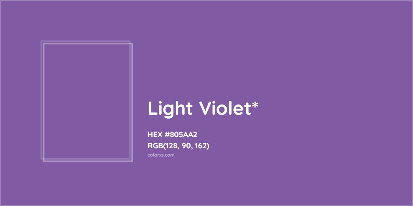 HEX #805AA2 Color Name, Color Code, Palettes, Similar Paints, Images