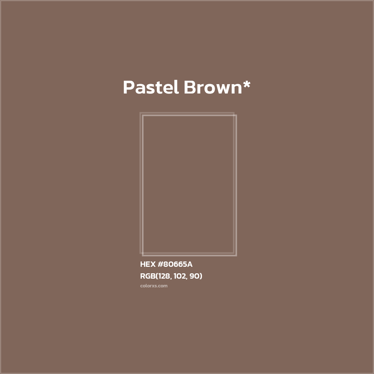 HEX #80665A Color Name, Color Code, Palettes, Similar Paints, Images