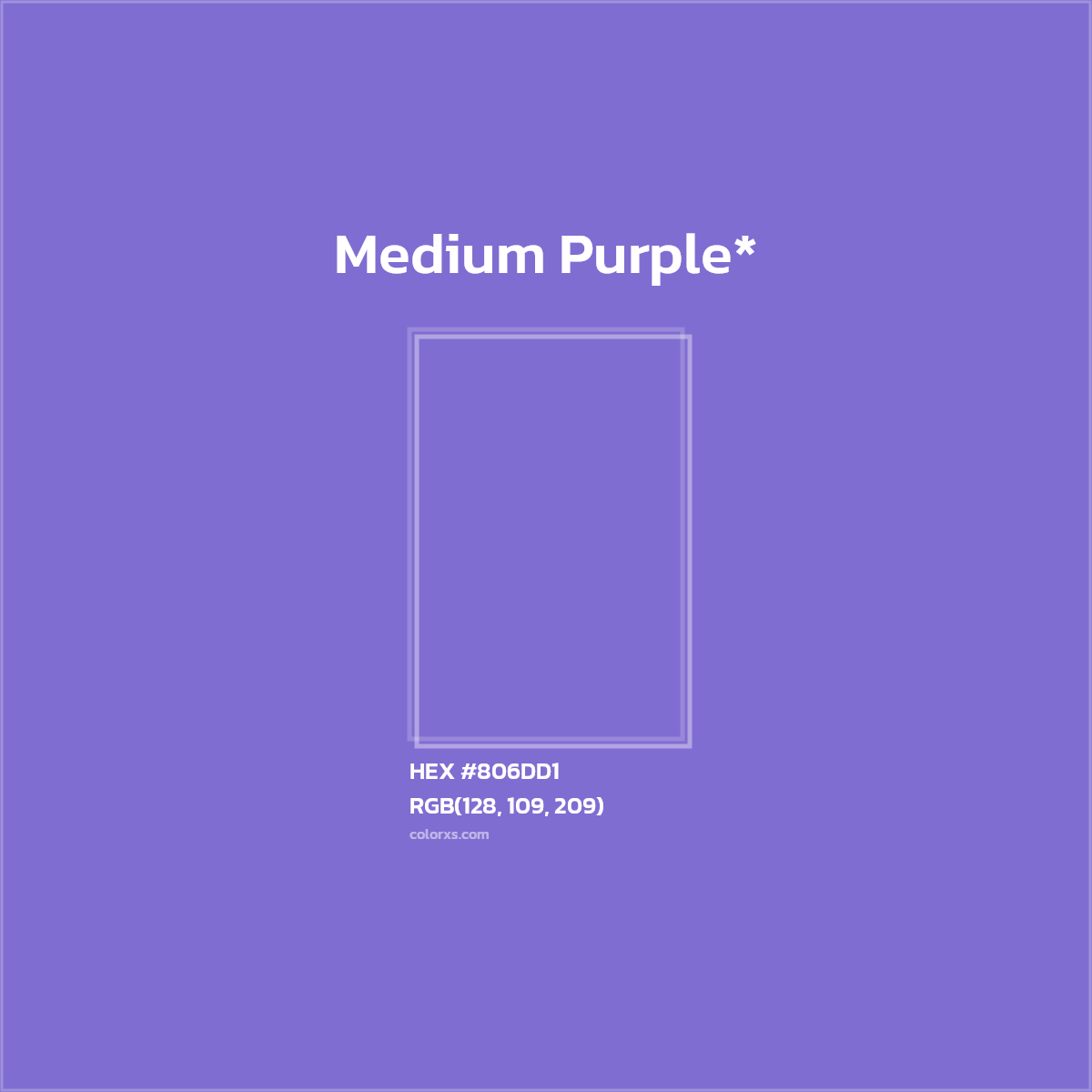 HEX #806DD1 Color Name, Color Code, Palettes, Similar Paints, Images