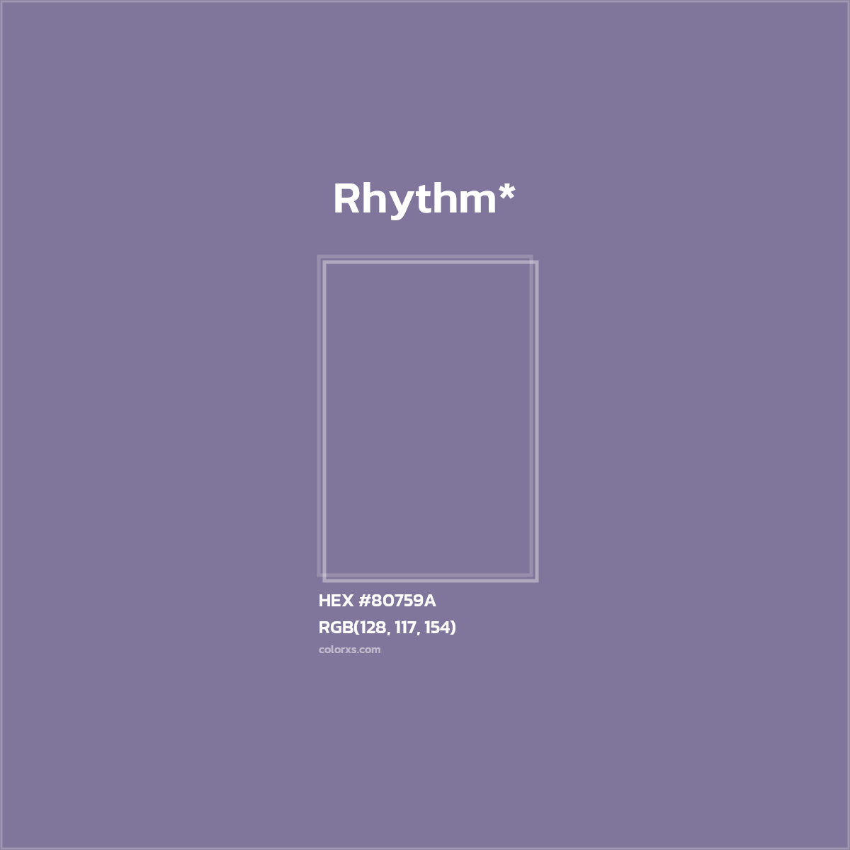 HEX #80759A Color Name, Color Code, Palettes, Similar Paints, Images