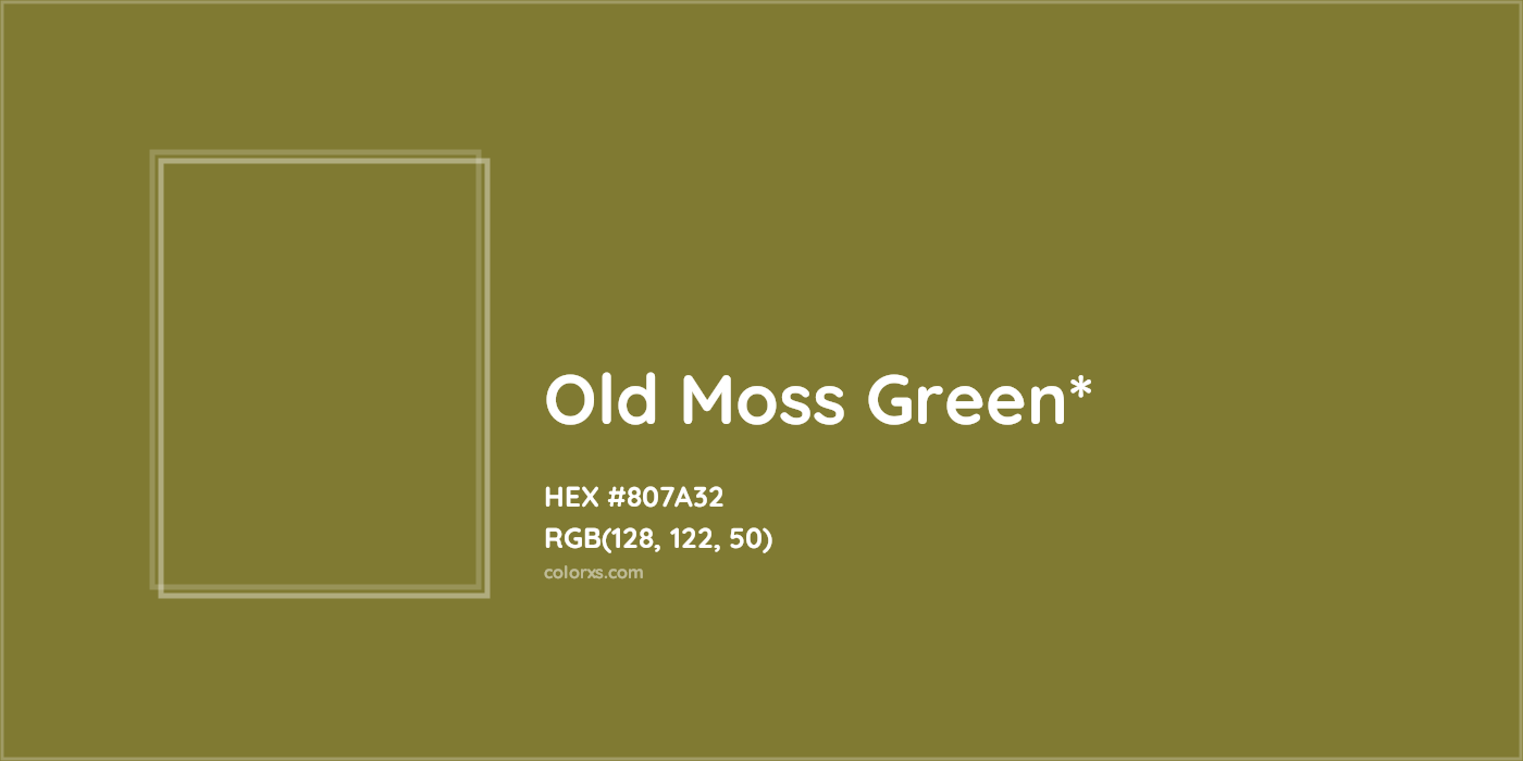 HEX #807A32 Color Name, Color Code, Palettes, Similar Paints, Images