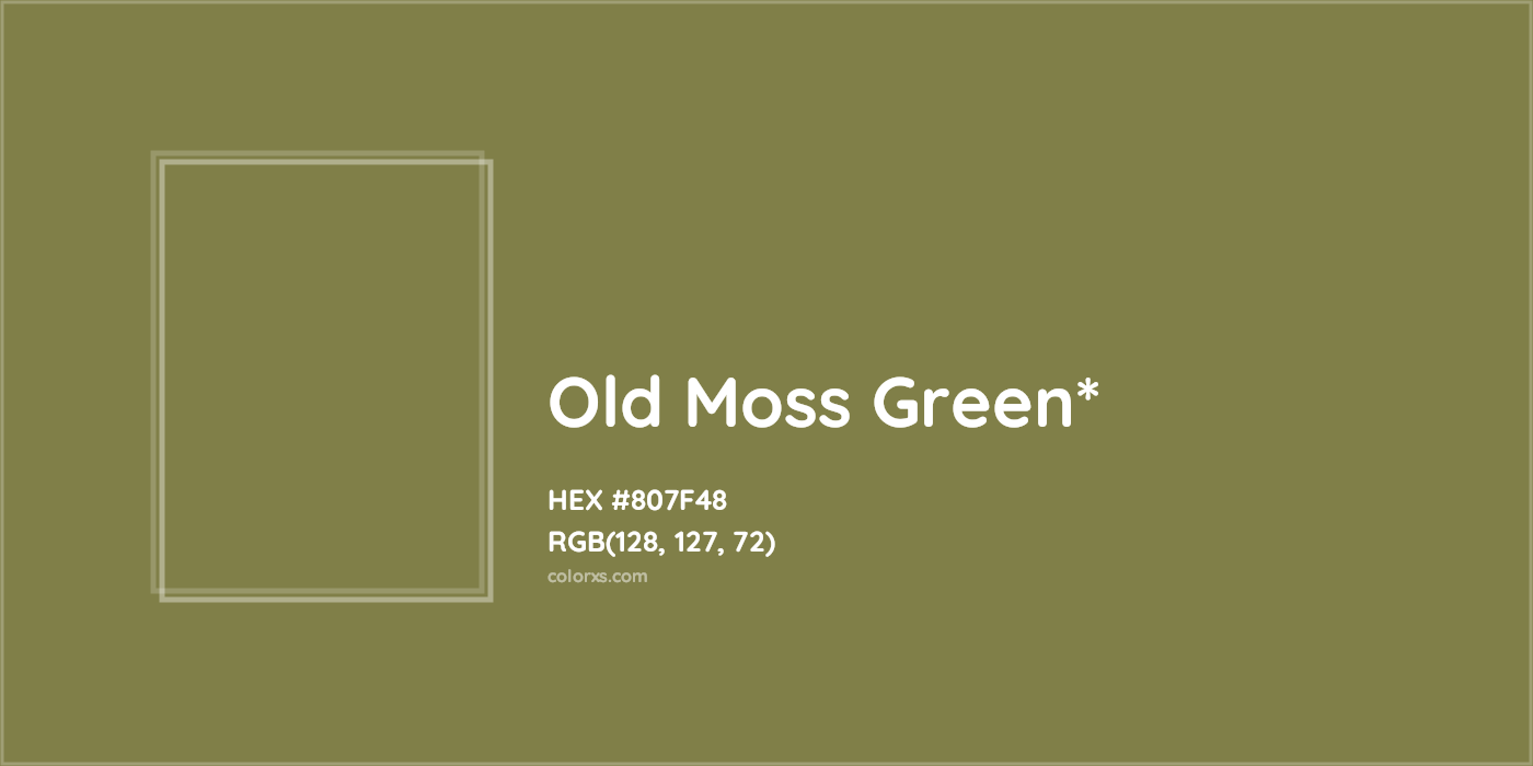 HEX #807F48 Color Name, Color Code, Palettes, Similar Paints, Images