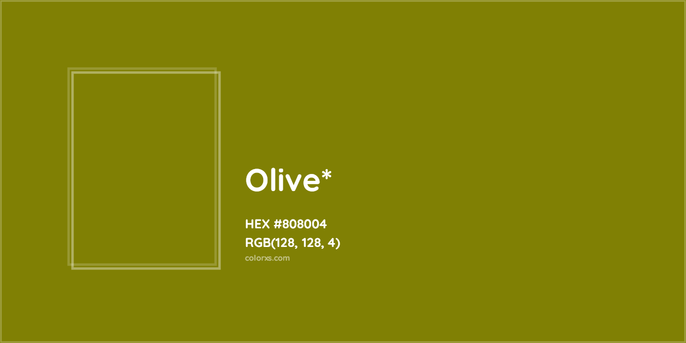 HEX #808004 Color Name, Color Code, Palettes, Similar Paints, Images