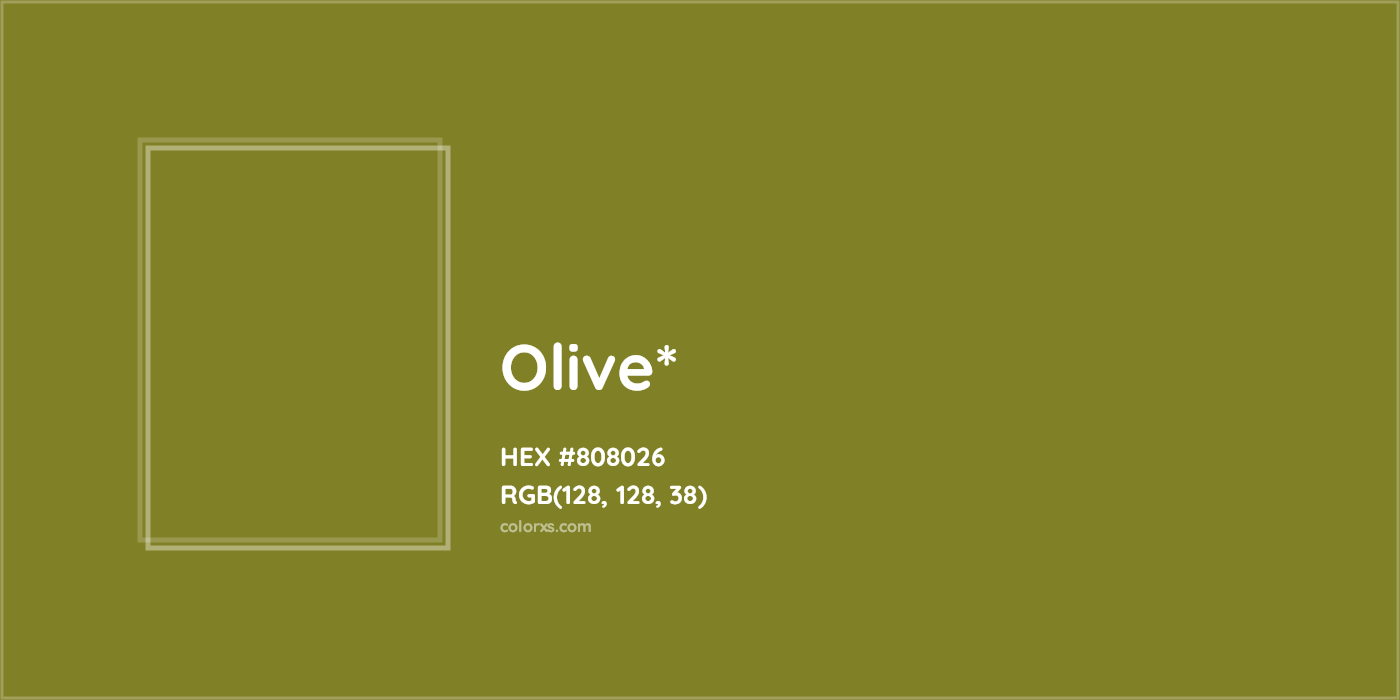 HEX #808026 Color Name, Color Code, Palettes, Similar Paints, Images