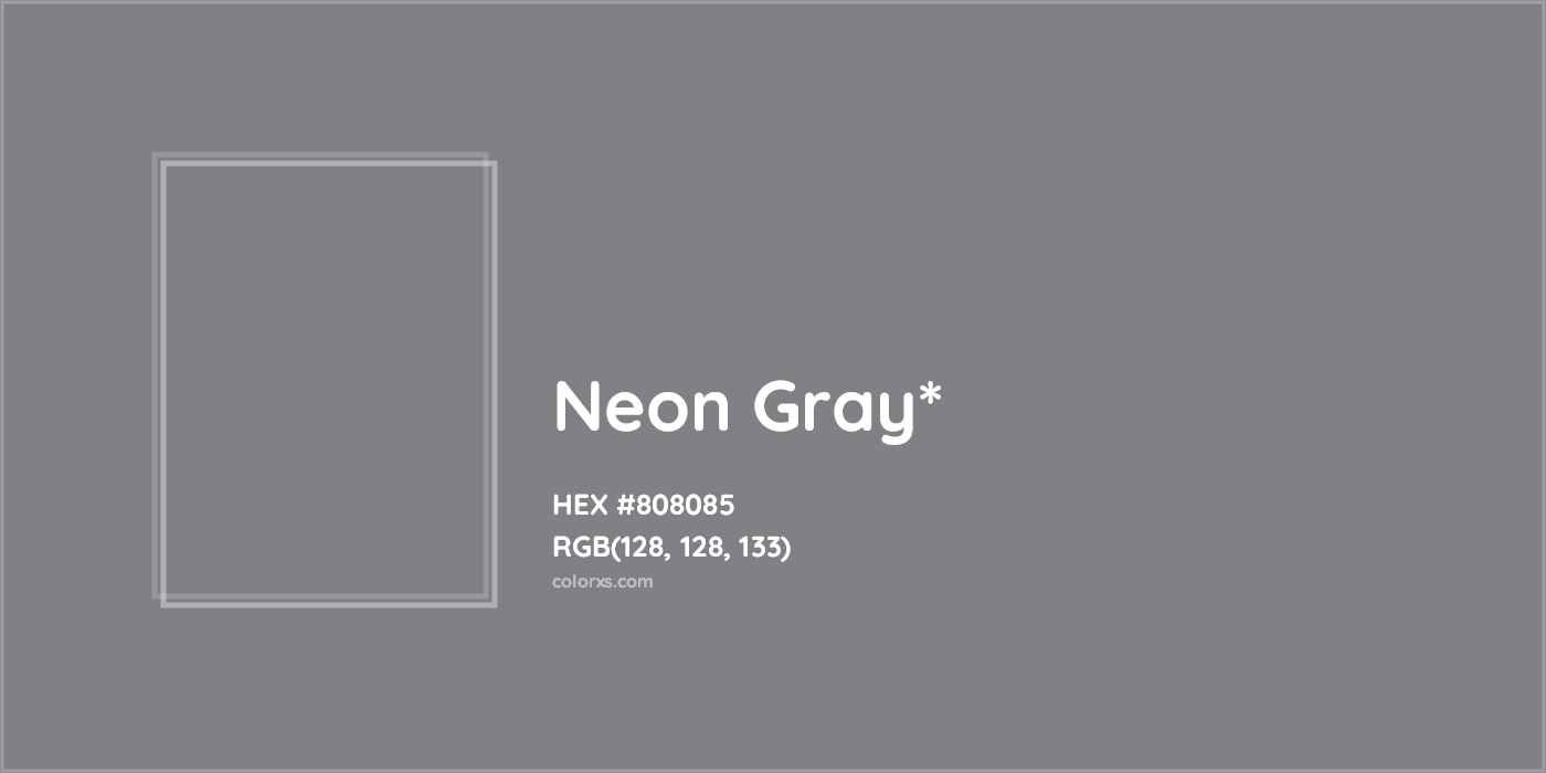 HEX #808085 Color Name, Color Code, Palettes, Similar Paints, Images