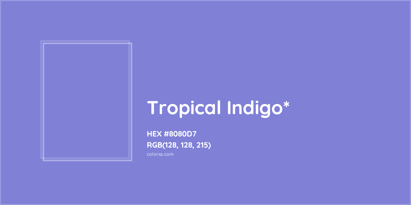 HEX #8080D7 Color Name, Color Code, Palettes, Similar Paints, Images