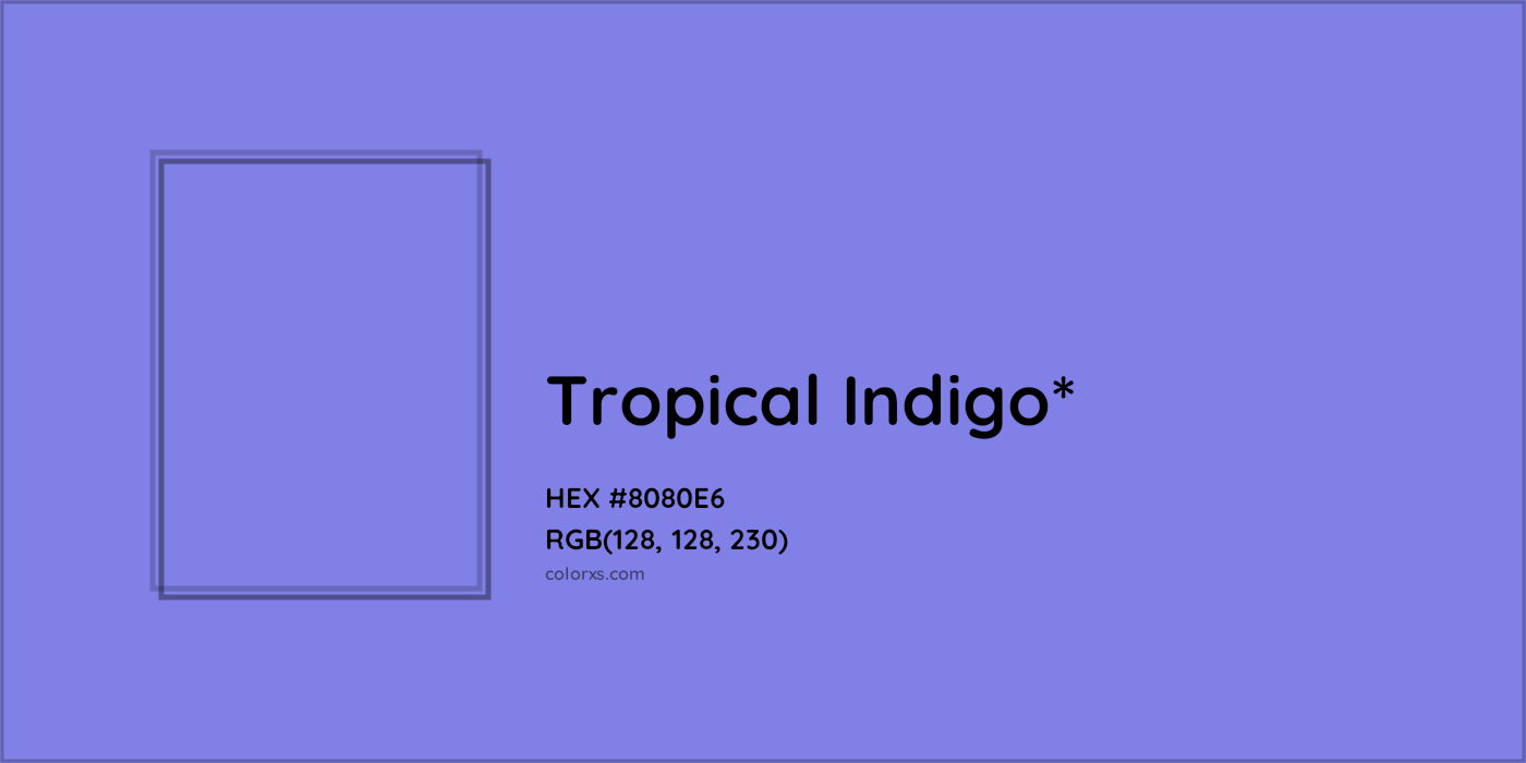 HEX #8080E6 Color Name, Color Code, Palettes, Similar Paints, Images