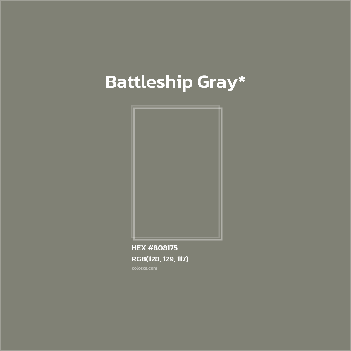 HEX #808175 Color Name, Color Code, Palettes, Similar Paints, Images