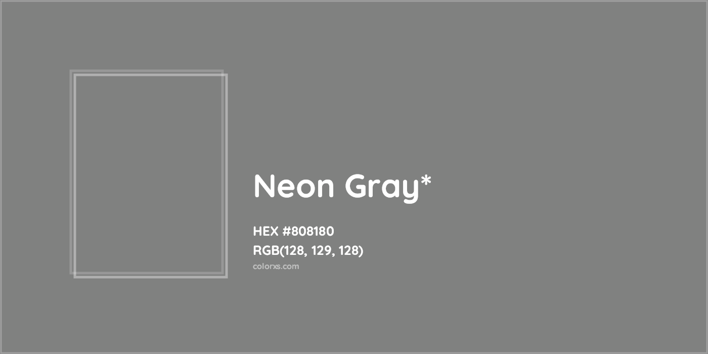 HEX #808180 Color Name, Color Code, Palettes, Similar Paints, Images