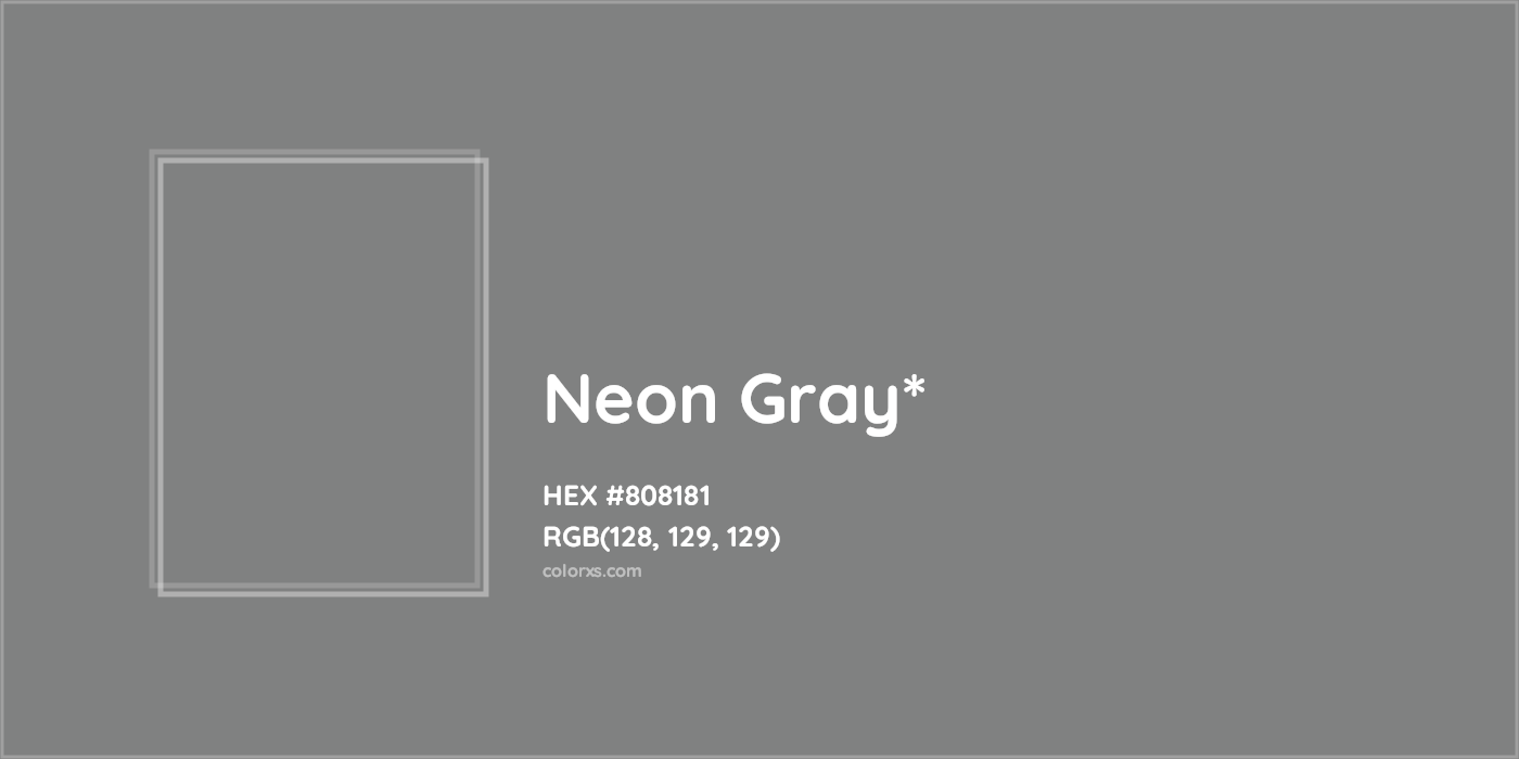HEX #808181 Color Name, Color Code, Palettes, Similar Paints, Images