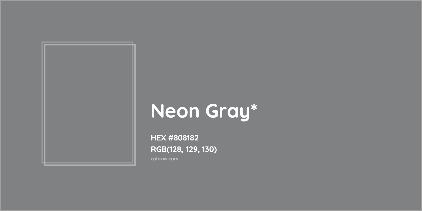 HEX #808182 Color Name, Color Code, Palettes, Similar Paints, Images