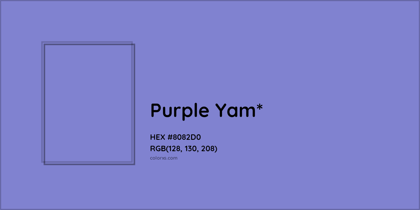 HEX #8082D0 Color Name, Color Code, Palettes, Similar Paints, Images
