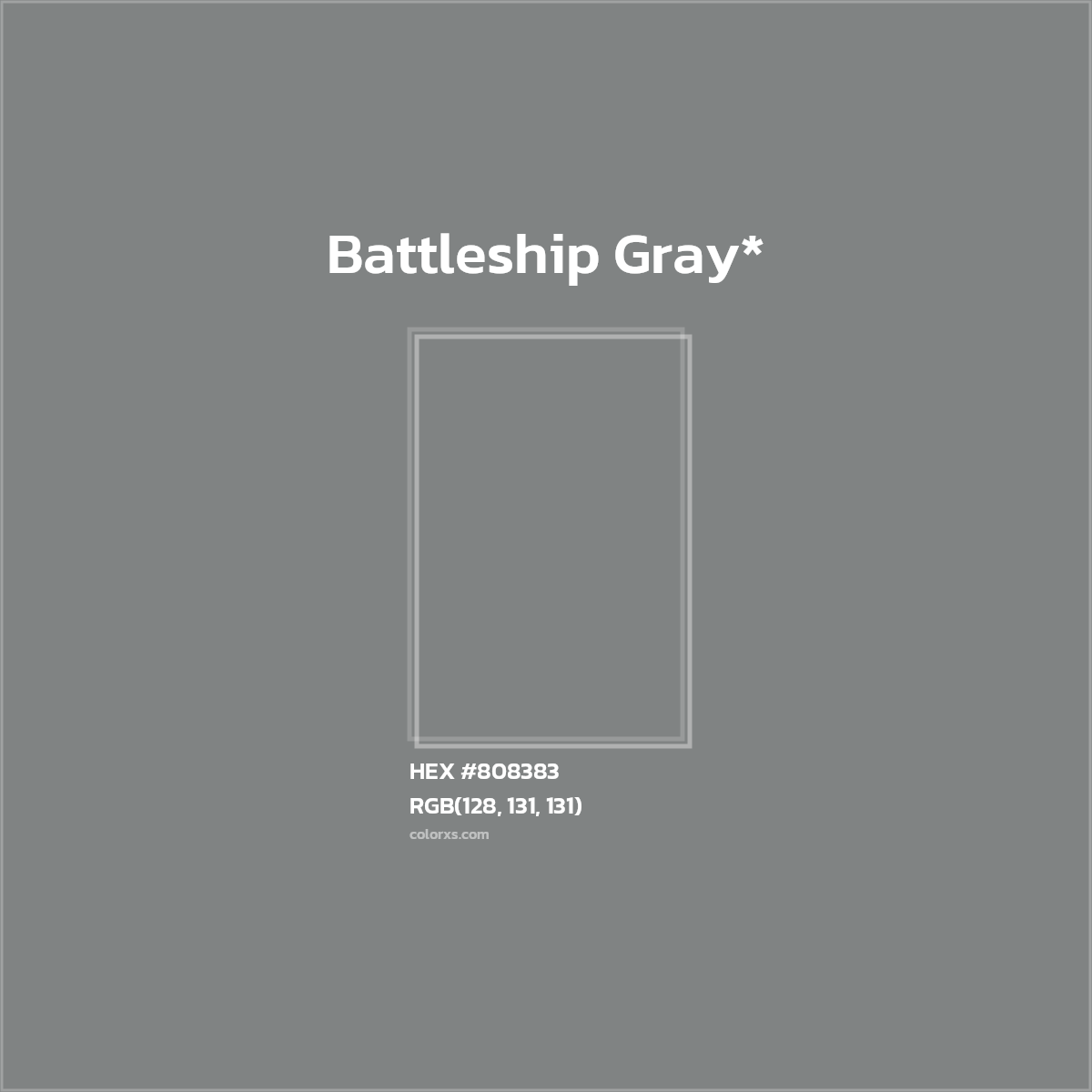 HEX #808383 Color Name, Color Code, Palettes, Similar Paints, Images