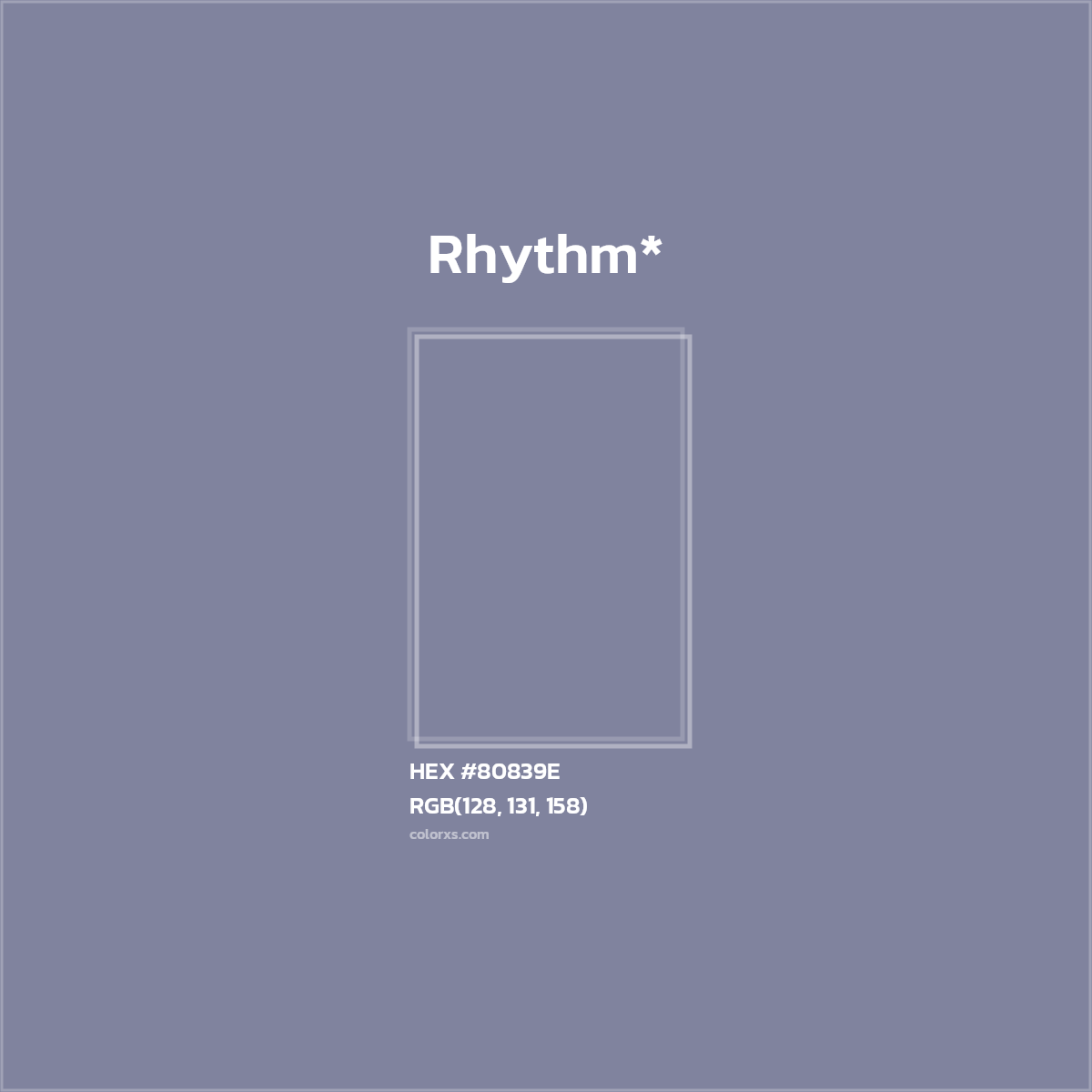 HEX #80839E Color Name, Color Code, Palettes, Similar Paints, Images
