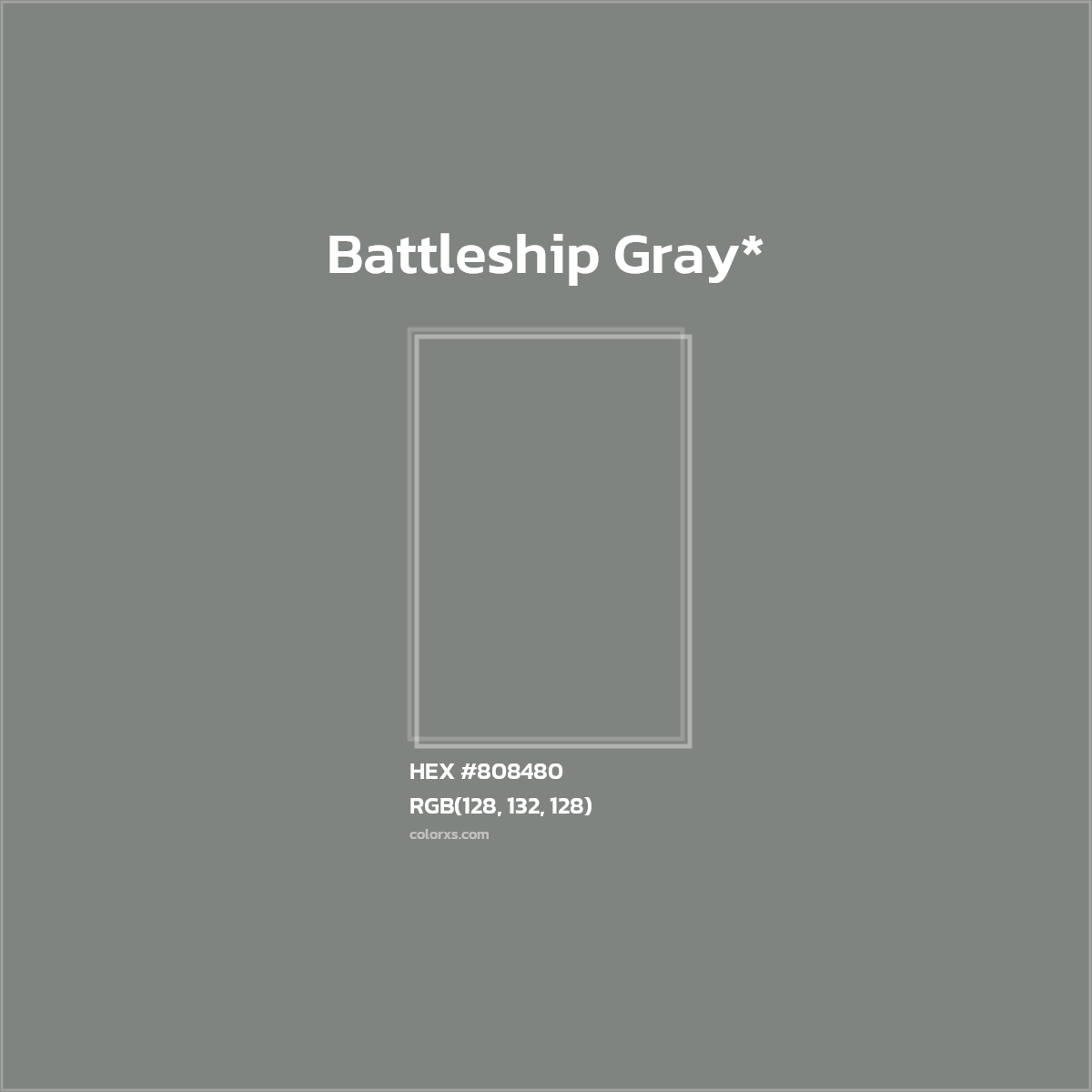 HEX #808480 Color Name, Color Code, Palettes, Similar Paints, Images