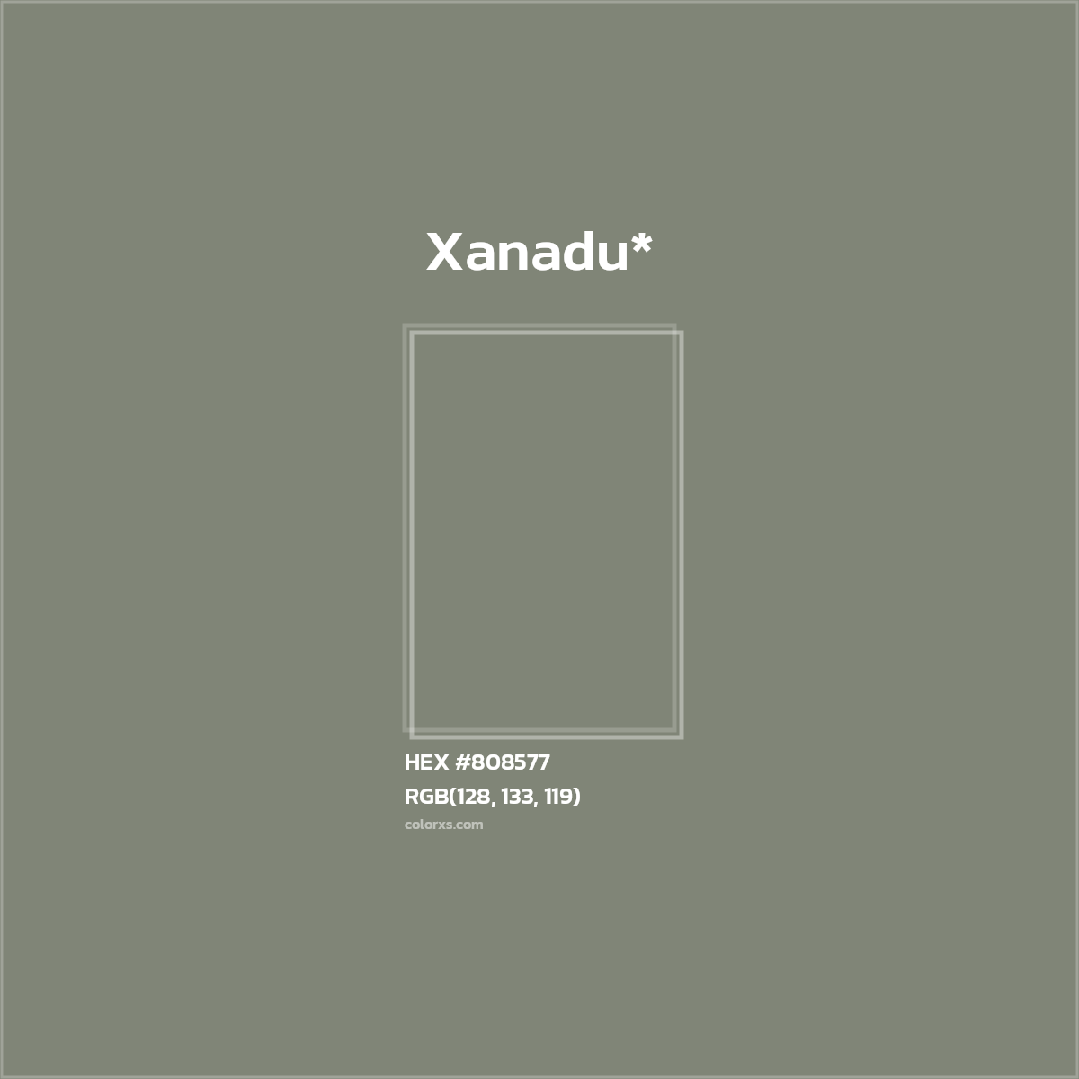 HEX #808577 Color Name, Color Code, Palettes, Similar Paints, Images