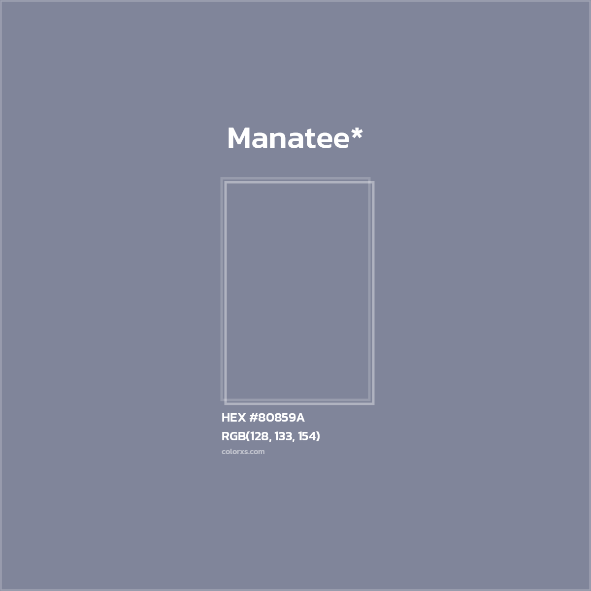 HEX #80859A Color Name, Color Code, Palettes, Similar Paints, Images