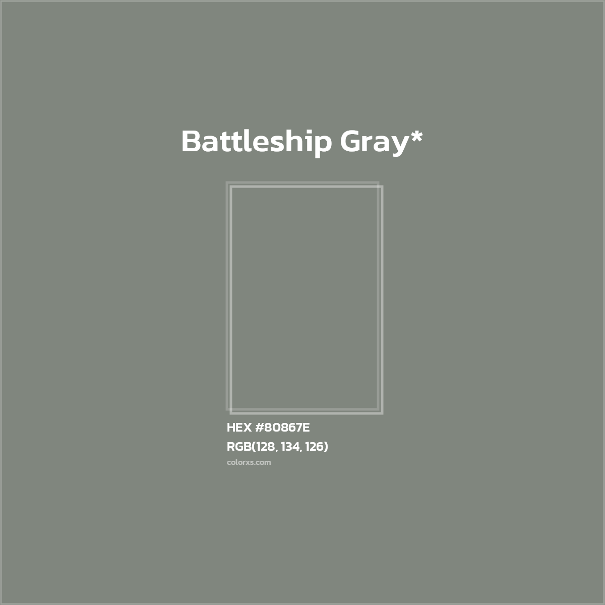 HEX #80867E Color Name, Color Code, Palettes, Similar Paints, Images