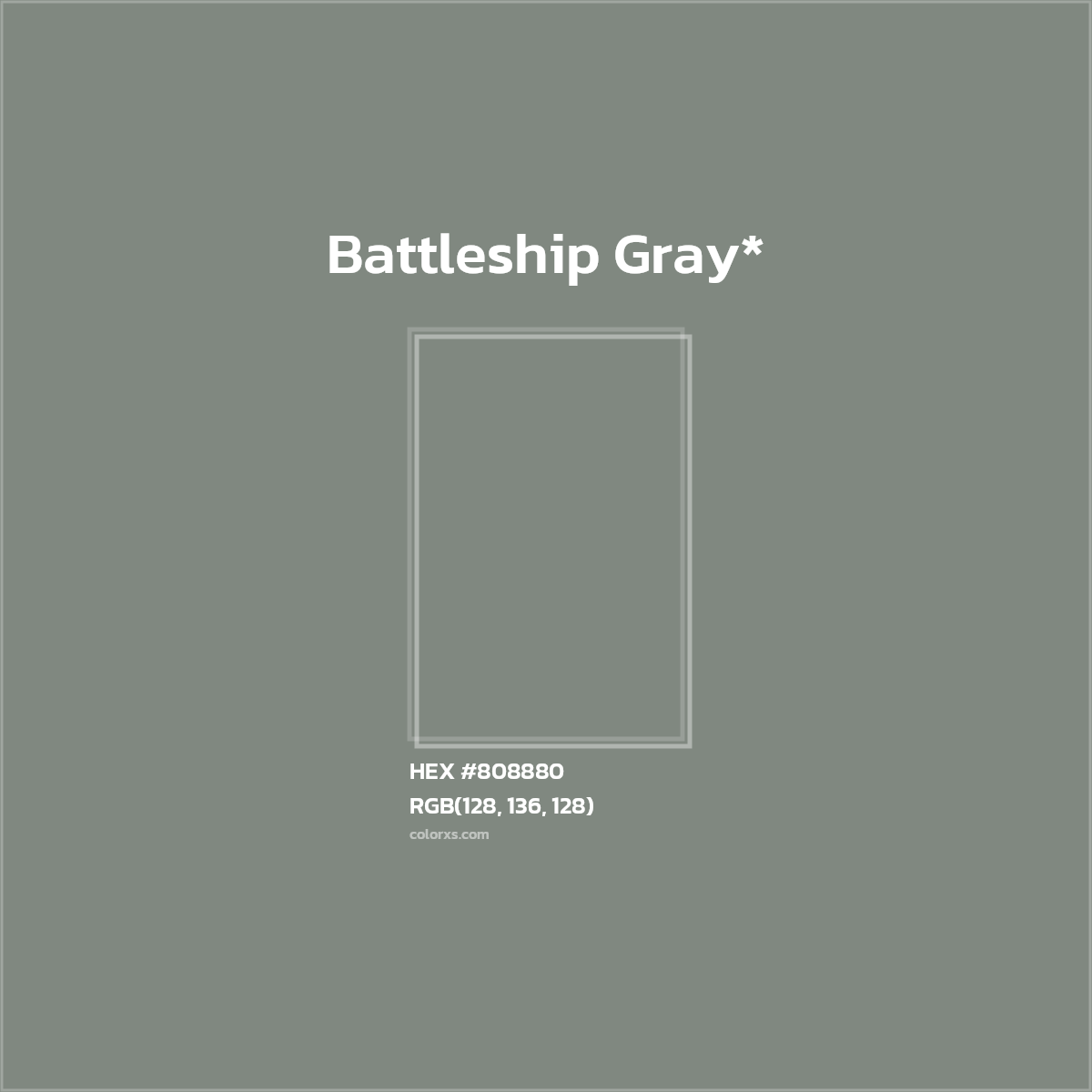 HEX #808880 Color Name, Color Code, Palettes, Similar Paints, Images