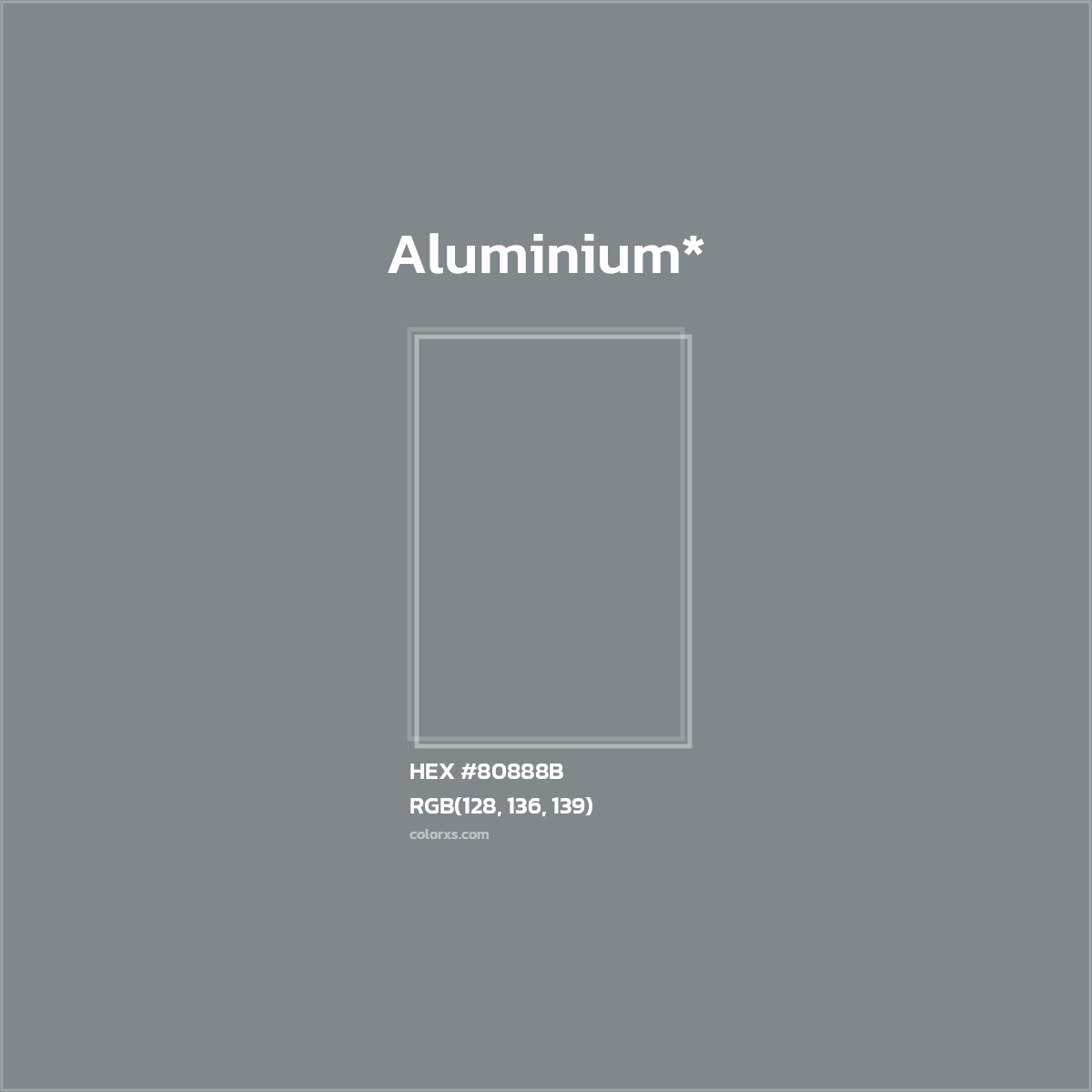 HEX #80888B Color Name, Color Code, Palettes, Similar Paints, Images