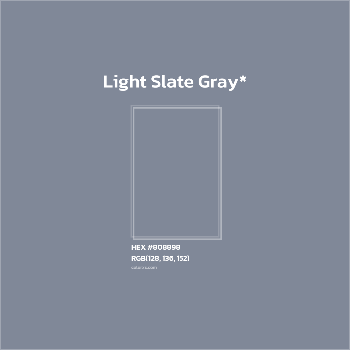 HEX #808898 Color Name, Color Code, Palettes, Similar Paints, Images