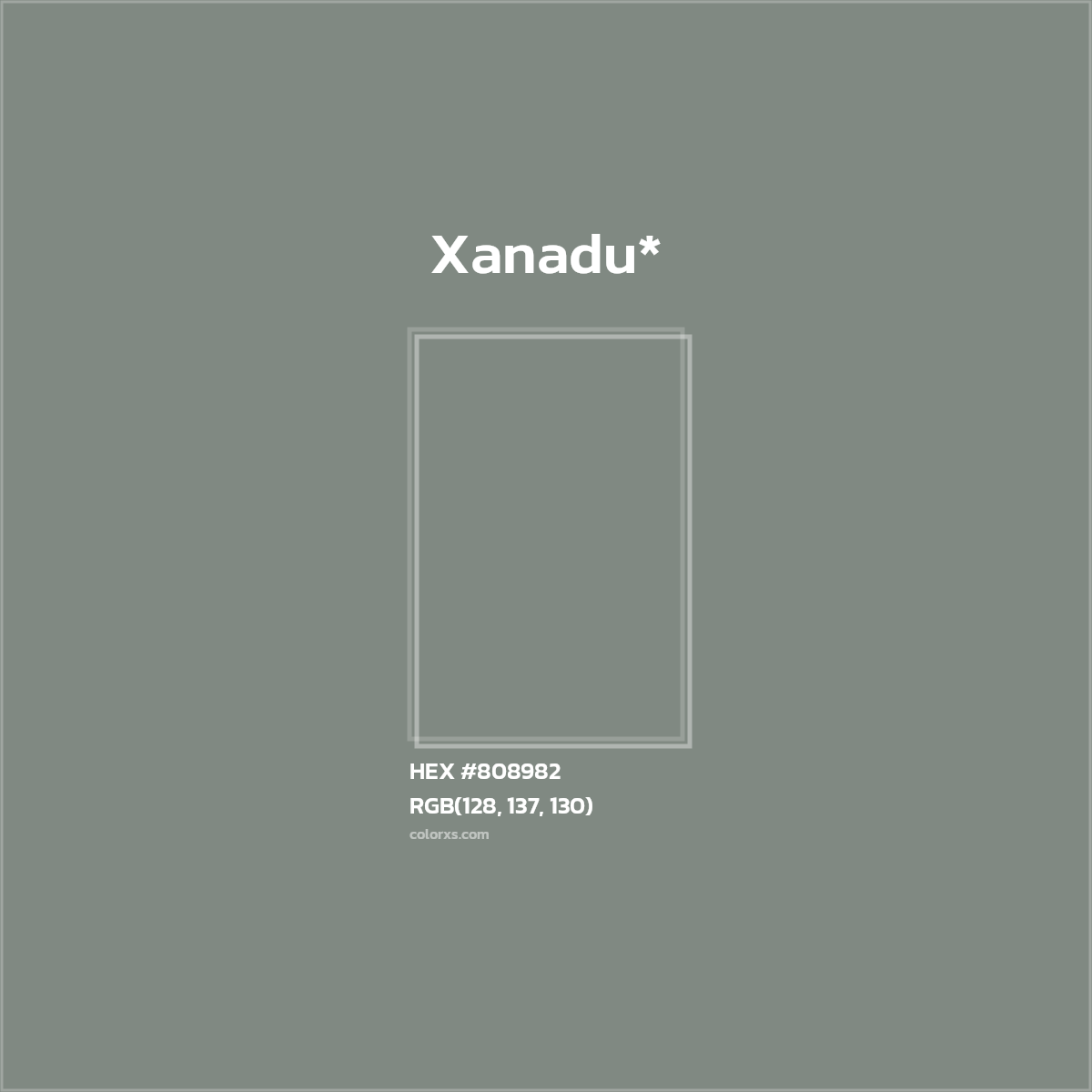 HEX #808982 Color Name, Color Code, Palettes, Similar Paints, Images