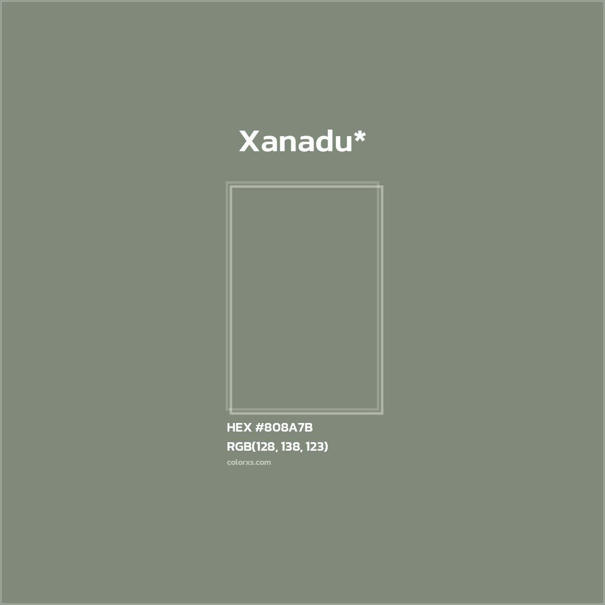 HEX #808A7B Color Name, Color Code, Palettes, Similar Paints, Images