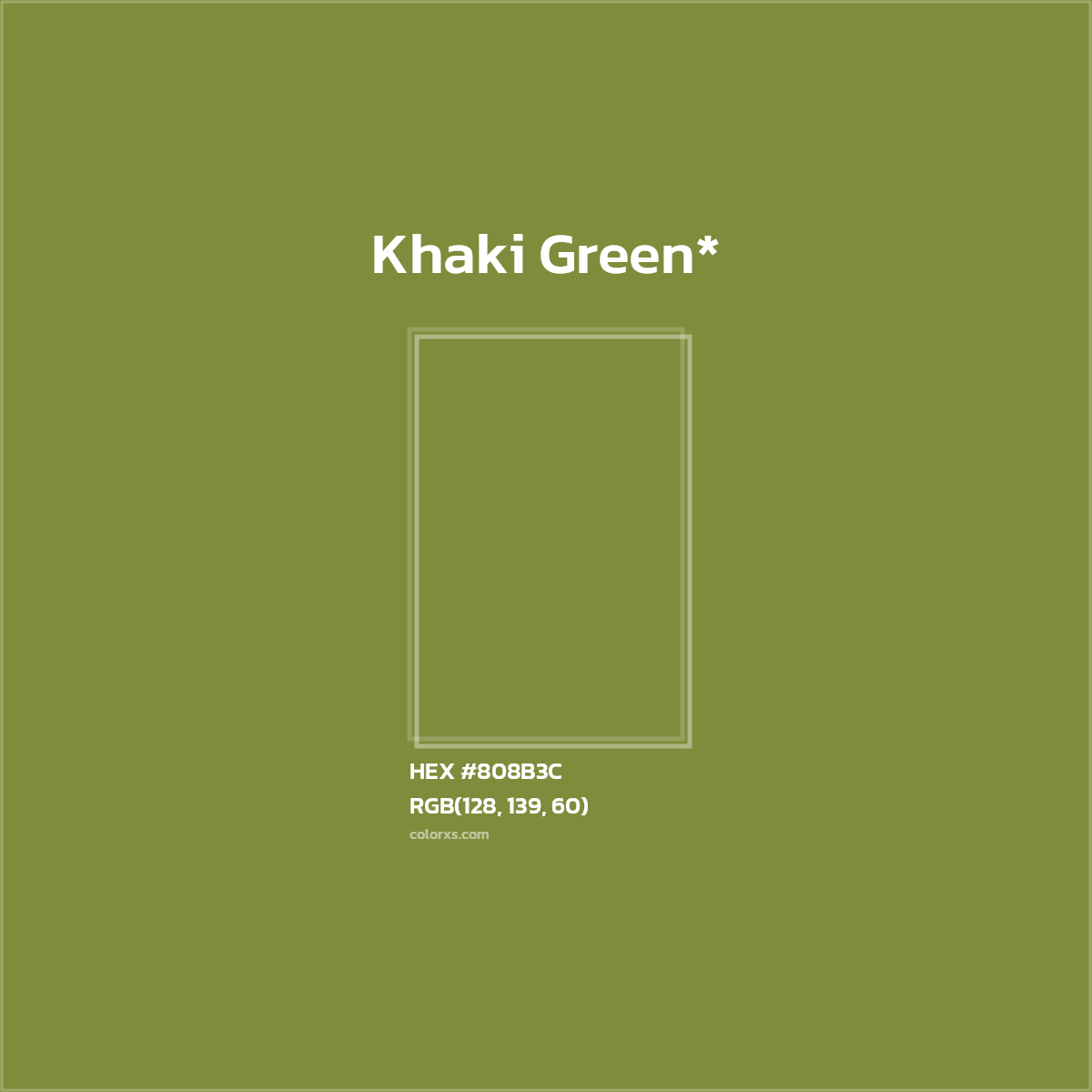 HEX #808B3C Color Name, Color Code, Palettes, Similar Paints, Images