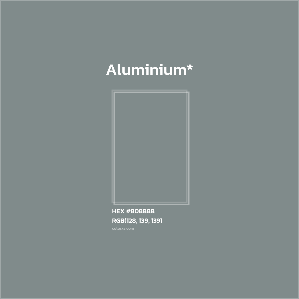 HEX #808B8B Color Name, Color Code, Palettes, Similar Paints, Images
