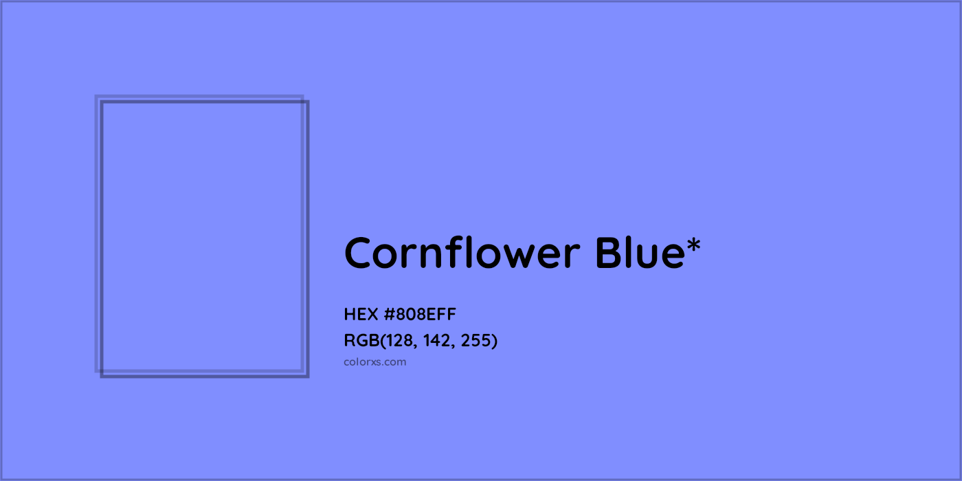 HEX #808EFF Color Name, Color Code, Palettes, Similar Paints, Images