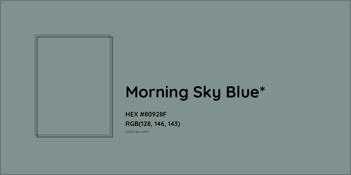 HEX #80928F Color Name, Color Code, Palettes, Similar Paints, Images