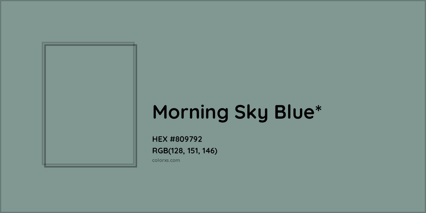 HEX #809792 Color Name, Color Code, Palettes, Similar Paints, Images