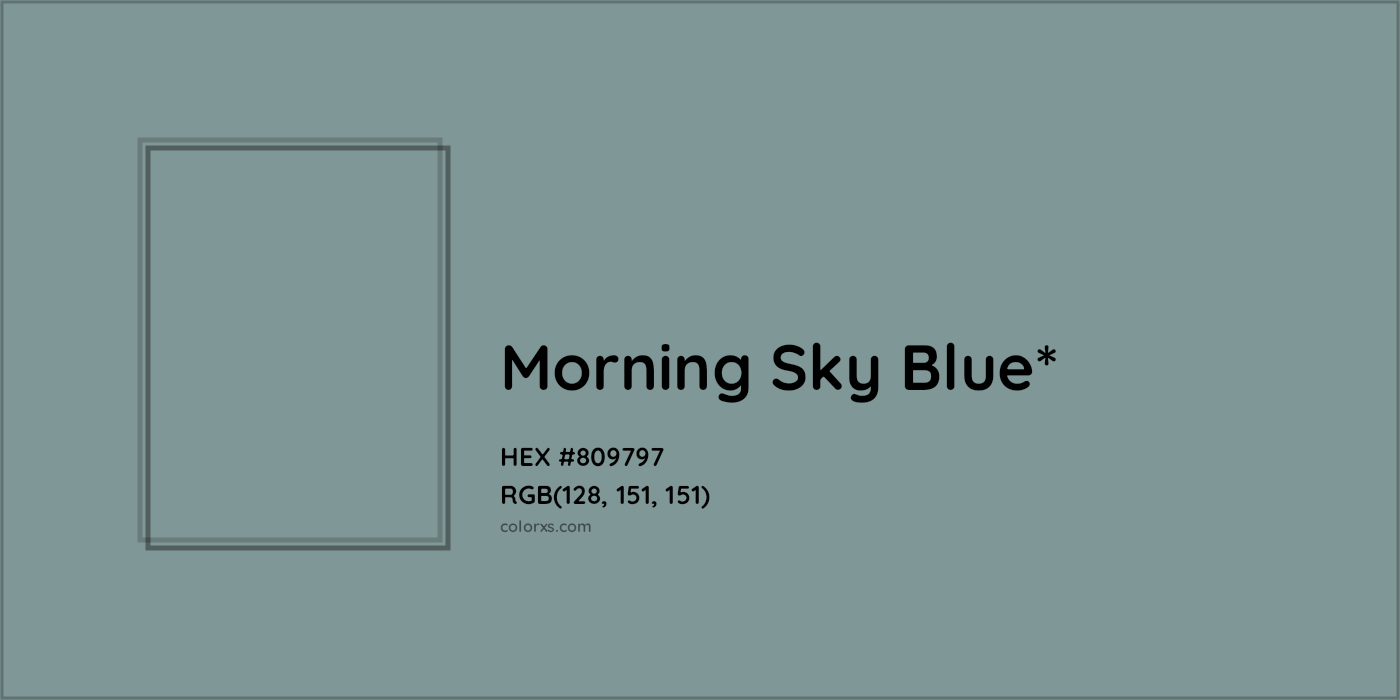 HEX #809797 Color Name, Color Code, Palettes, Similar Paints, Images