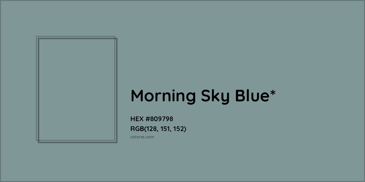 HEX #809798 Color Name, Color Code, Palettes, Similar Paints, Images
