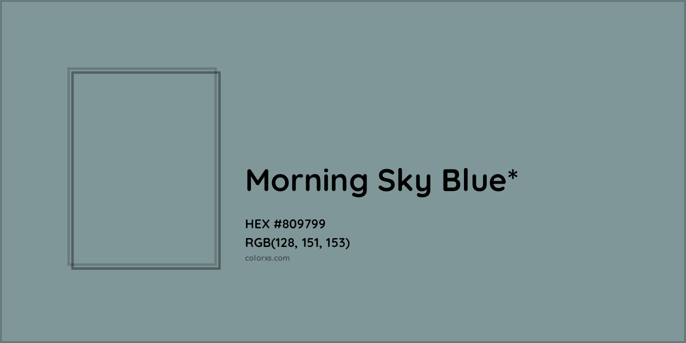 HEX #809799 Color Name, Color Code, Palettes, Similar Paints, Images