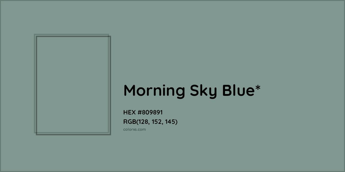 HEX #809891 Color Name, Color Code, Palettes, Similar Paints, Images