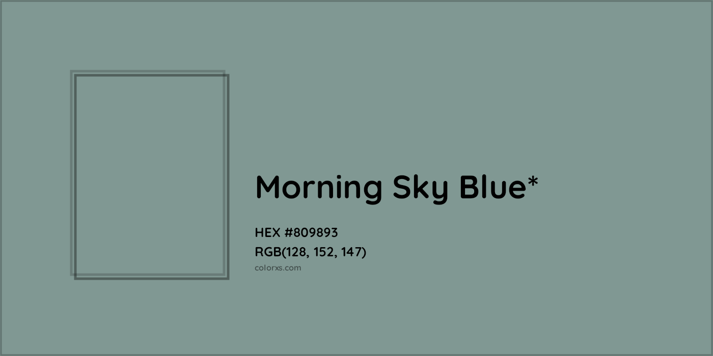 HEX #809893 Color Name, Color Code, Palettes, Similar Paints, Images