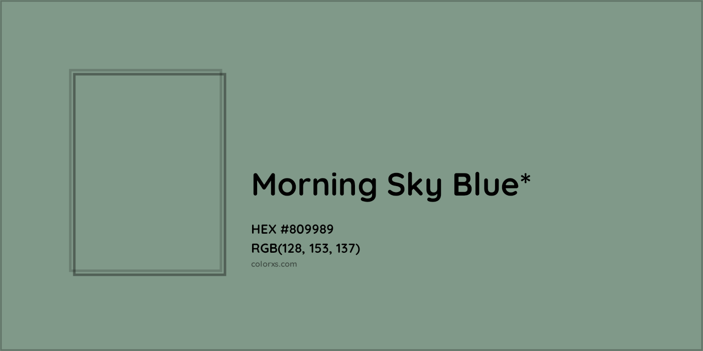 HEX #809989 Color Name, Color Code, Palettes, Similar Paints, Images