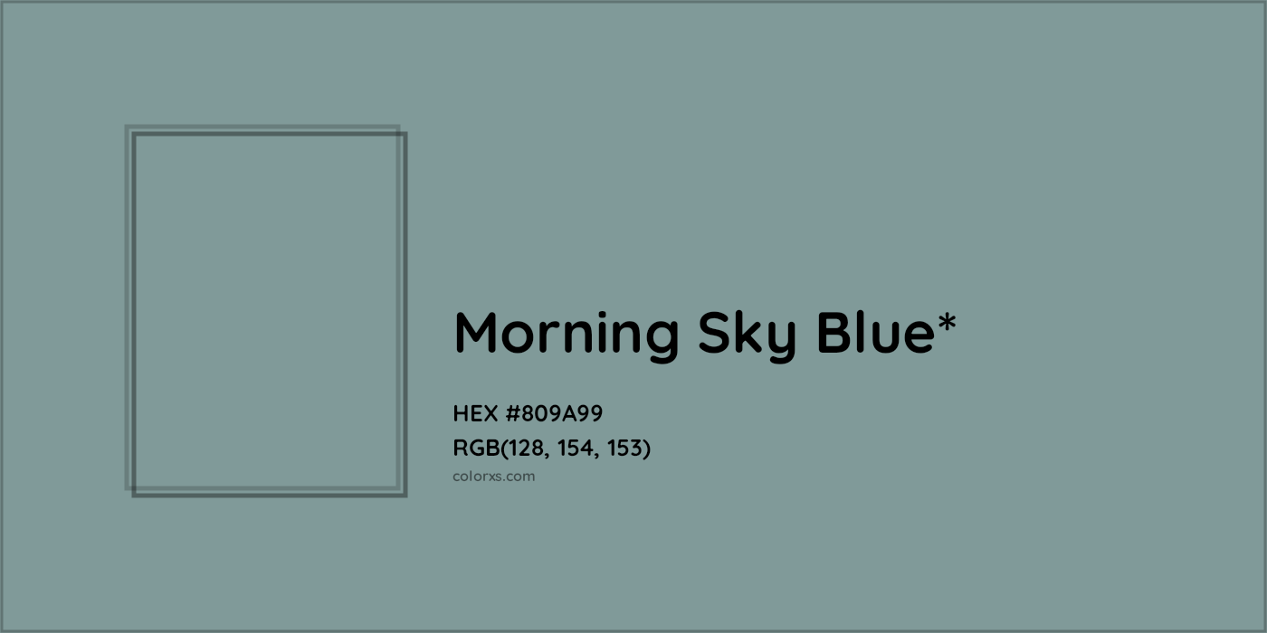 HEX #809A99 Color Name, Color Code, Palettes, Similar Paints, Images