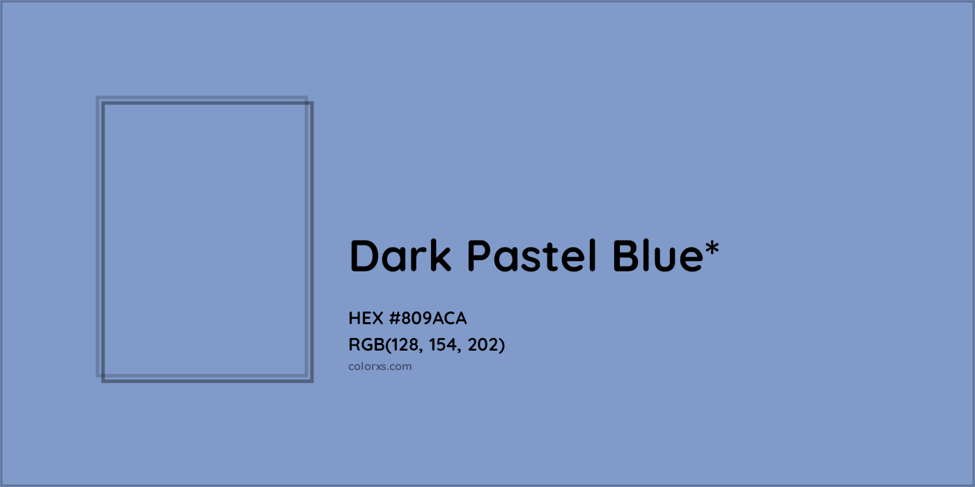 HEX #809ACA Color Name, Color Code, Palettes, Similar Paints, Images