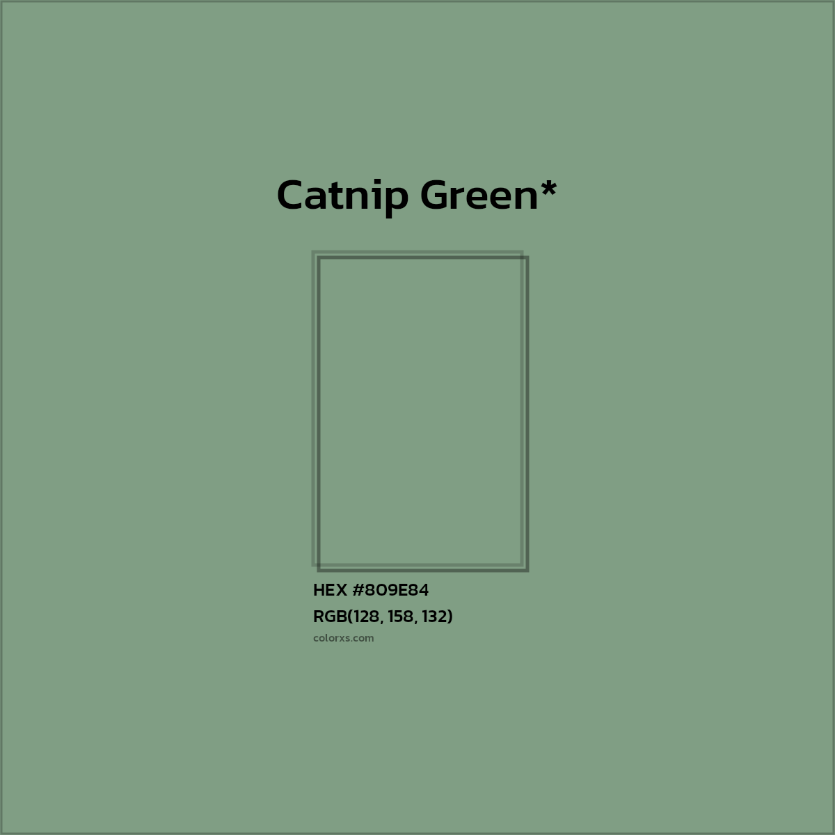 HEX #809E84 Color Name, Color Code, Palettes, Similar Paints, Images