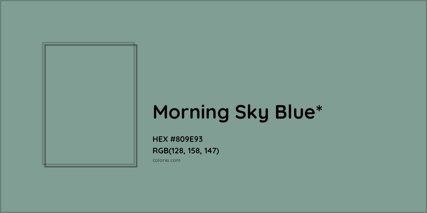 HEX #809E93 Color Name, Color Code, Palettes, Similar Paints, Images