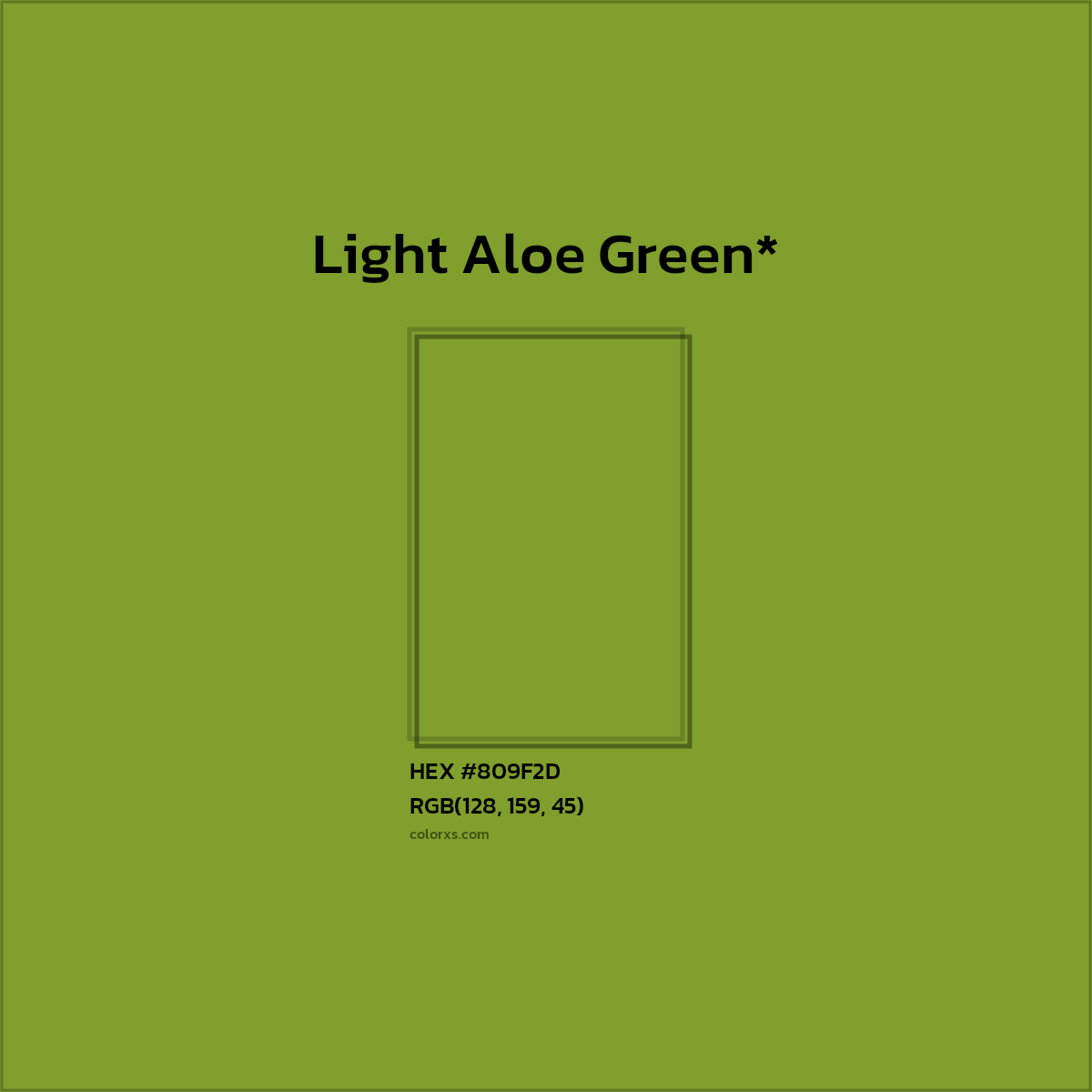 HEX #809F2D Color Name, Color Code, Palettes, Similar Paints, Images