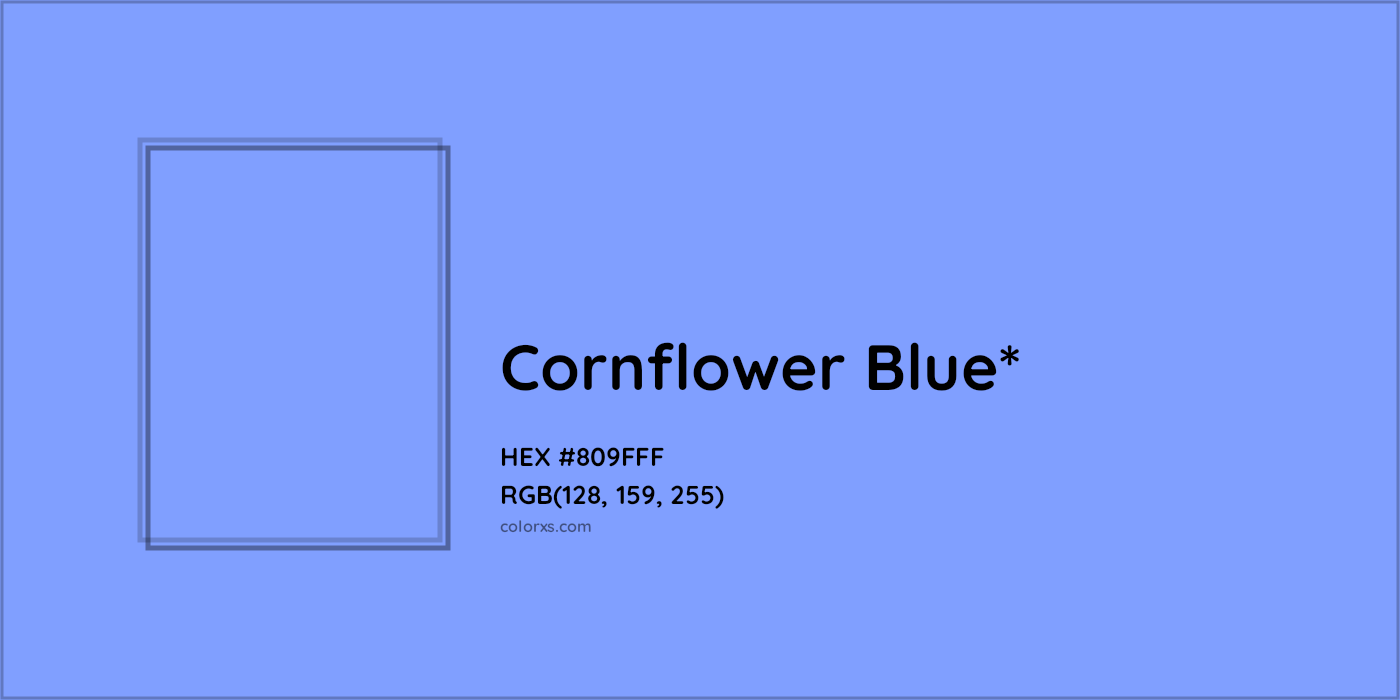 HEX #809FFF Color Name, Color Code, Palettes, Similar Paints, Images