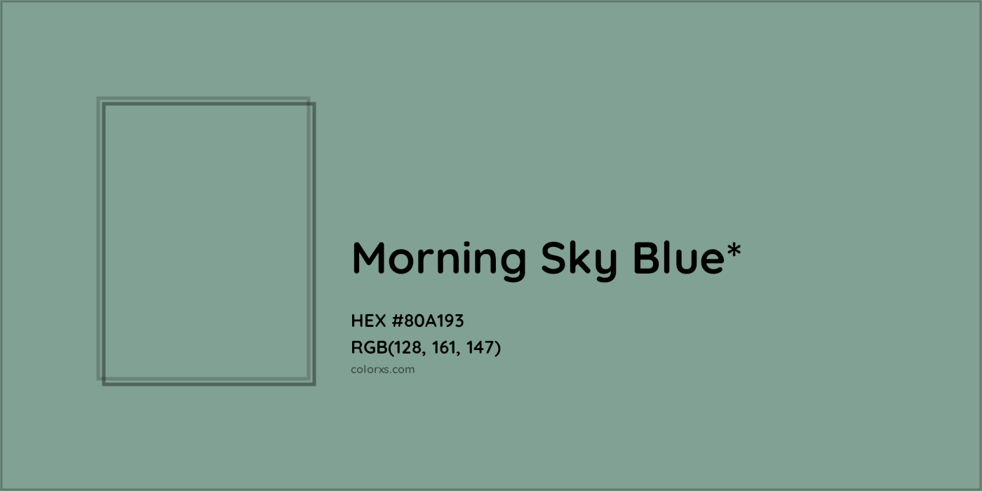 HEX #80A193 Color Name, Color Code, Palettes, Similar Paints, Images