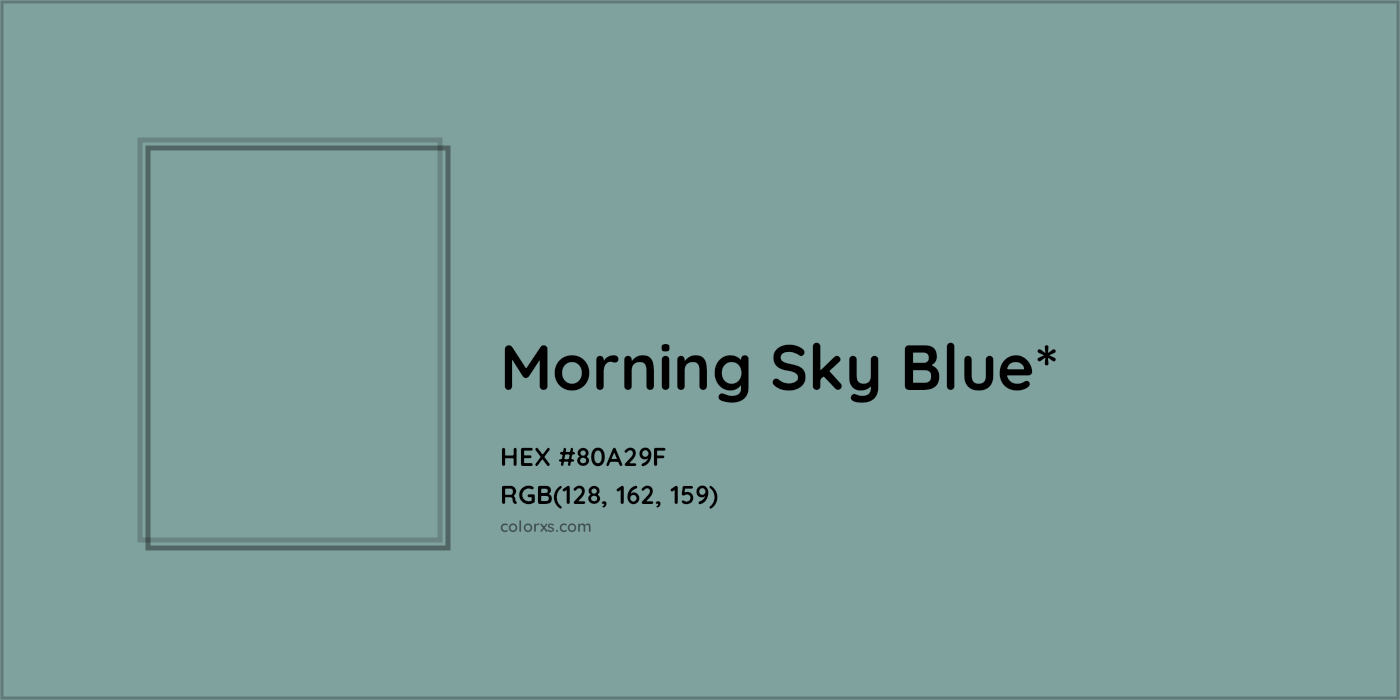 HEX #80A29F Color Name, Color Code, Palettes, Similar Paints, Images