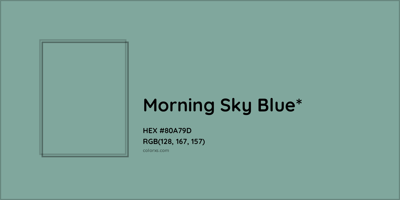 HEX #80A79D Color Name, Color Code, Palettes, Similar Paints, Images