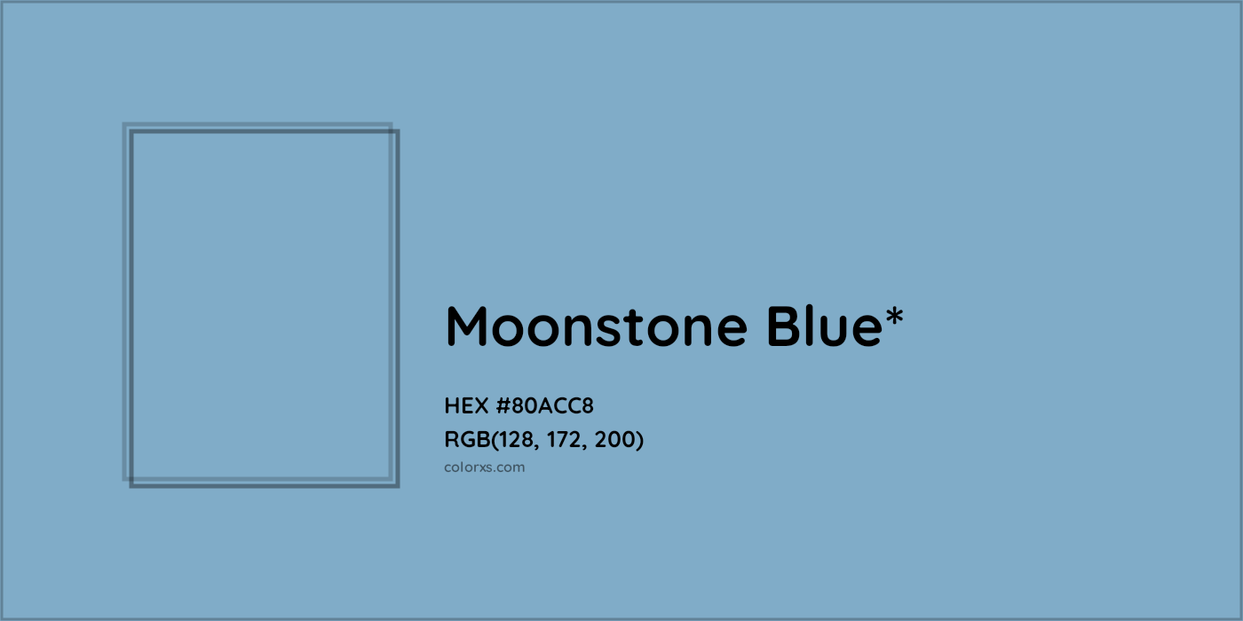 HEX #80ACC8 Color Name, Color Code, Palettes, Similar Paints, Images