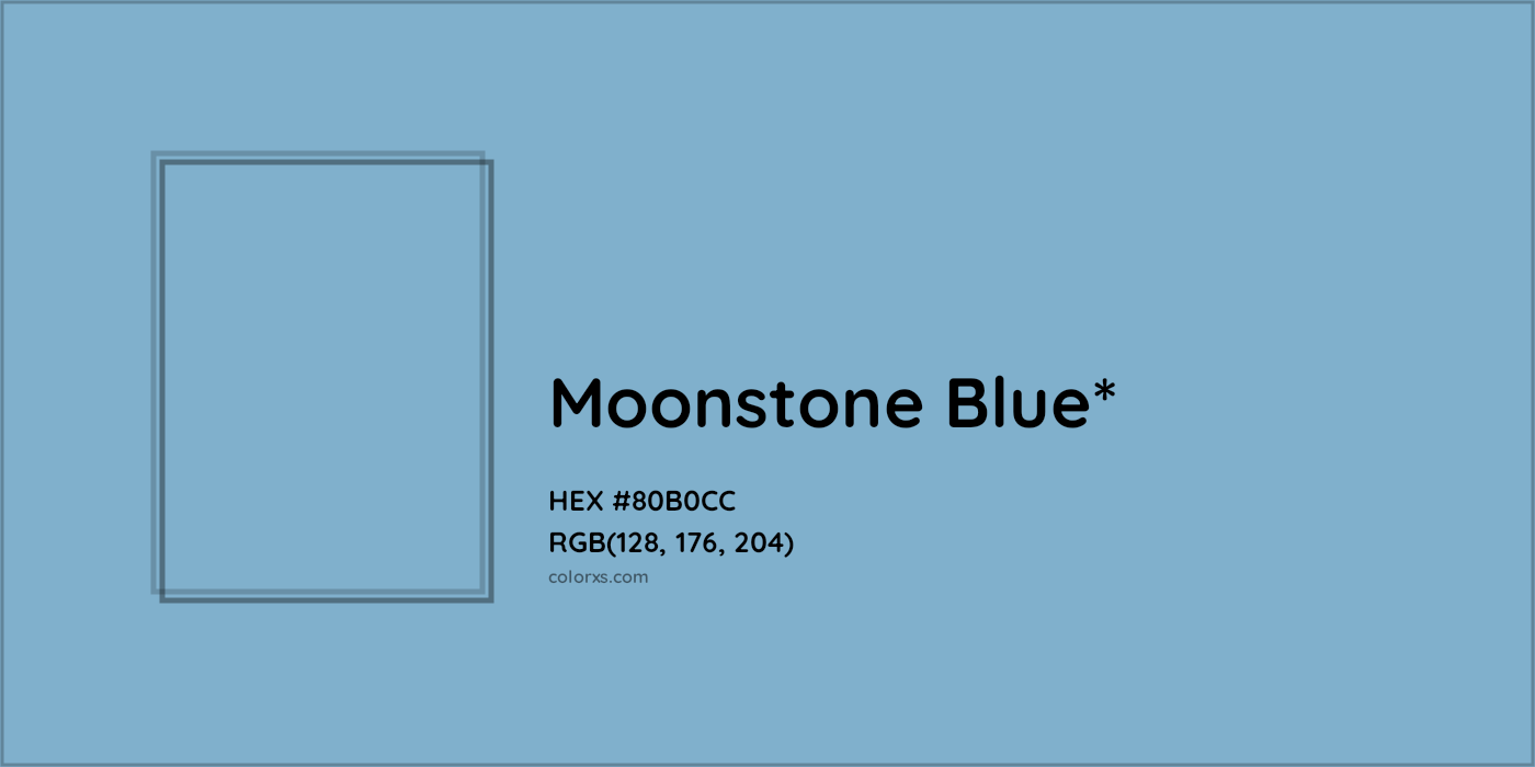 HEX #80B0CC Color Name, Color Code, Palettes, Similar Paints, Images
