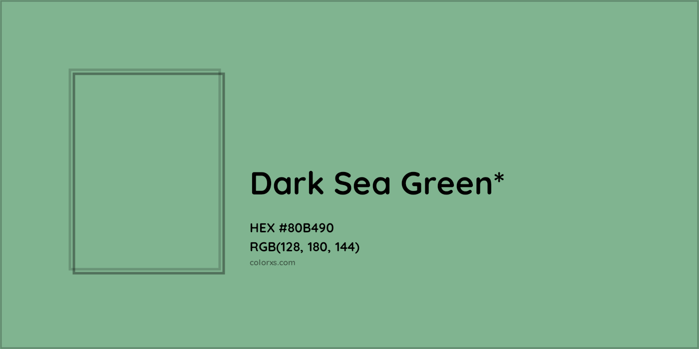 HEX #80B490 Color Name, Color Code, Palettes, Similar Paints, Images